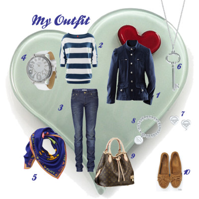 My Outfit - Navy Style