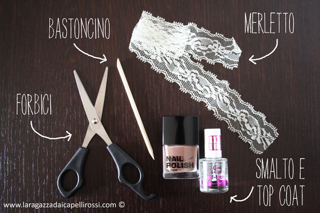 tutorial unghie merletto