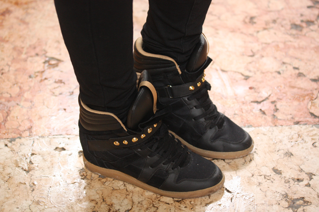 Zara wedges sneakers Zara wedges sneakers