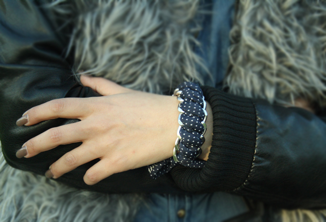 Fashion Blogger fur coat
