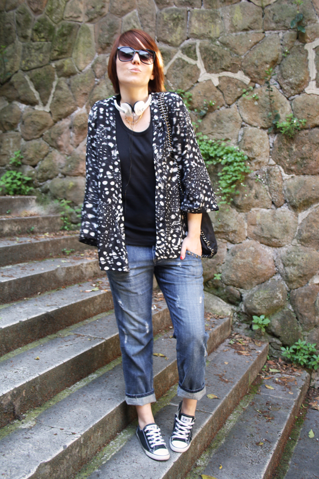 La Ragazza dai Capelli Rossi, Fashion Blogger, Outfit, Look, Puro, Bijoux MOA Paris, Federica Cimetti, Falabella Stella McCartney