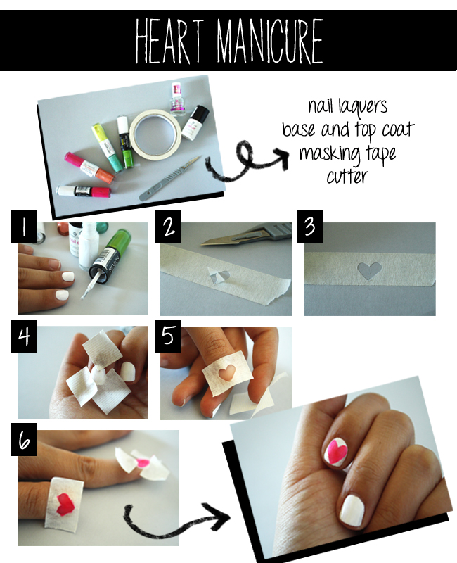 Tutorial Heart Manicure