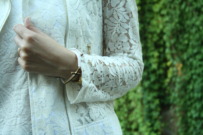 Blazer in pizzo Oasap