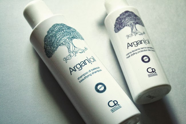 Argan Oil Shampoo e Crema Lisciante