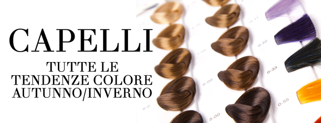 Colori capelli 2013