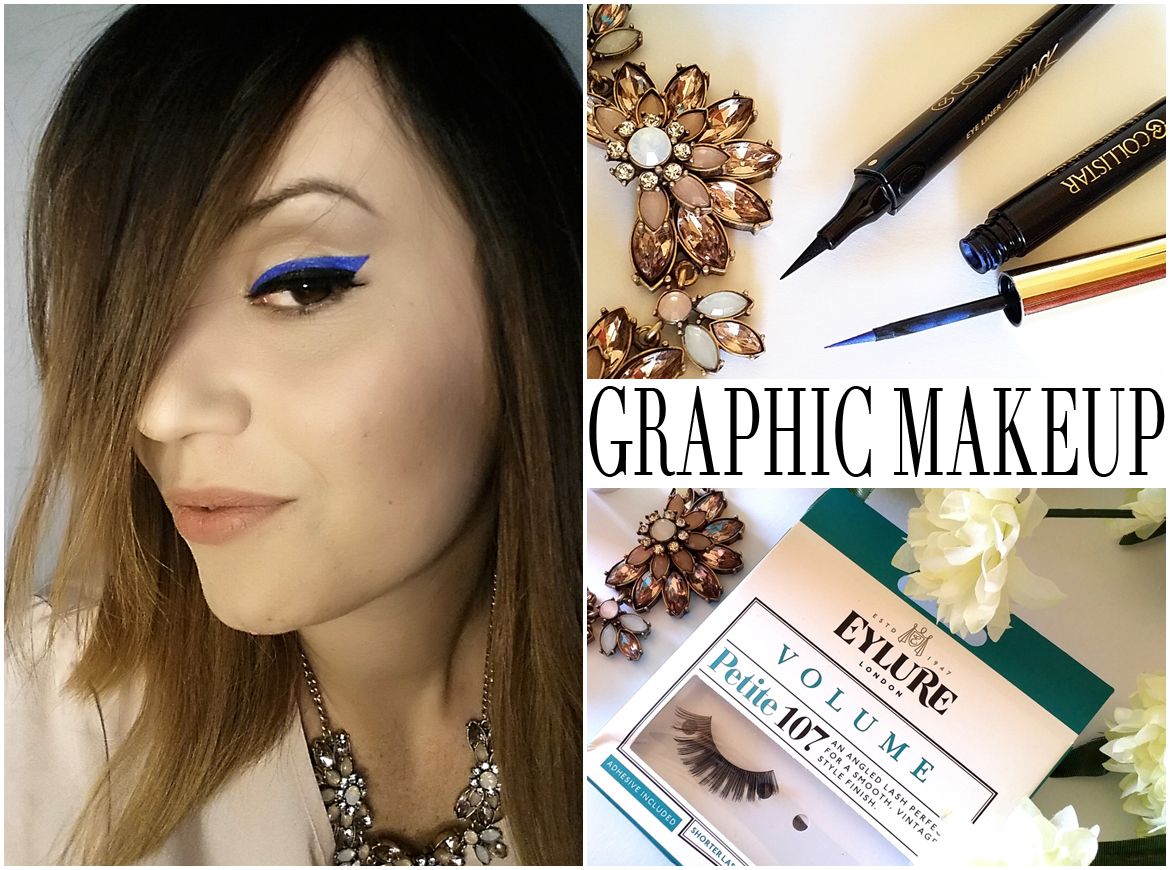 Graphic makeup tutorial