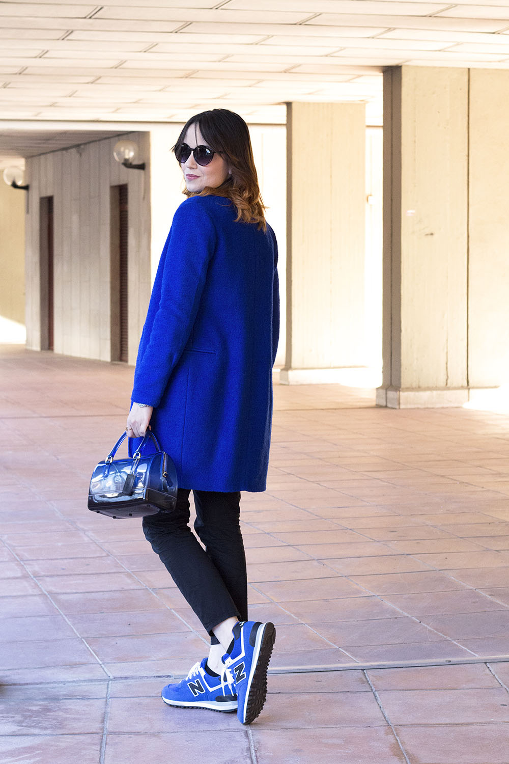 Outfit Cappotto Blu