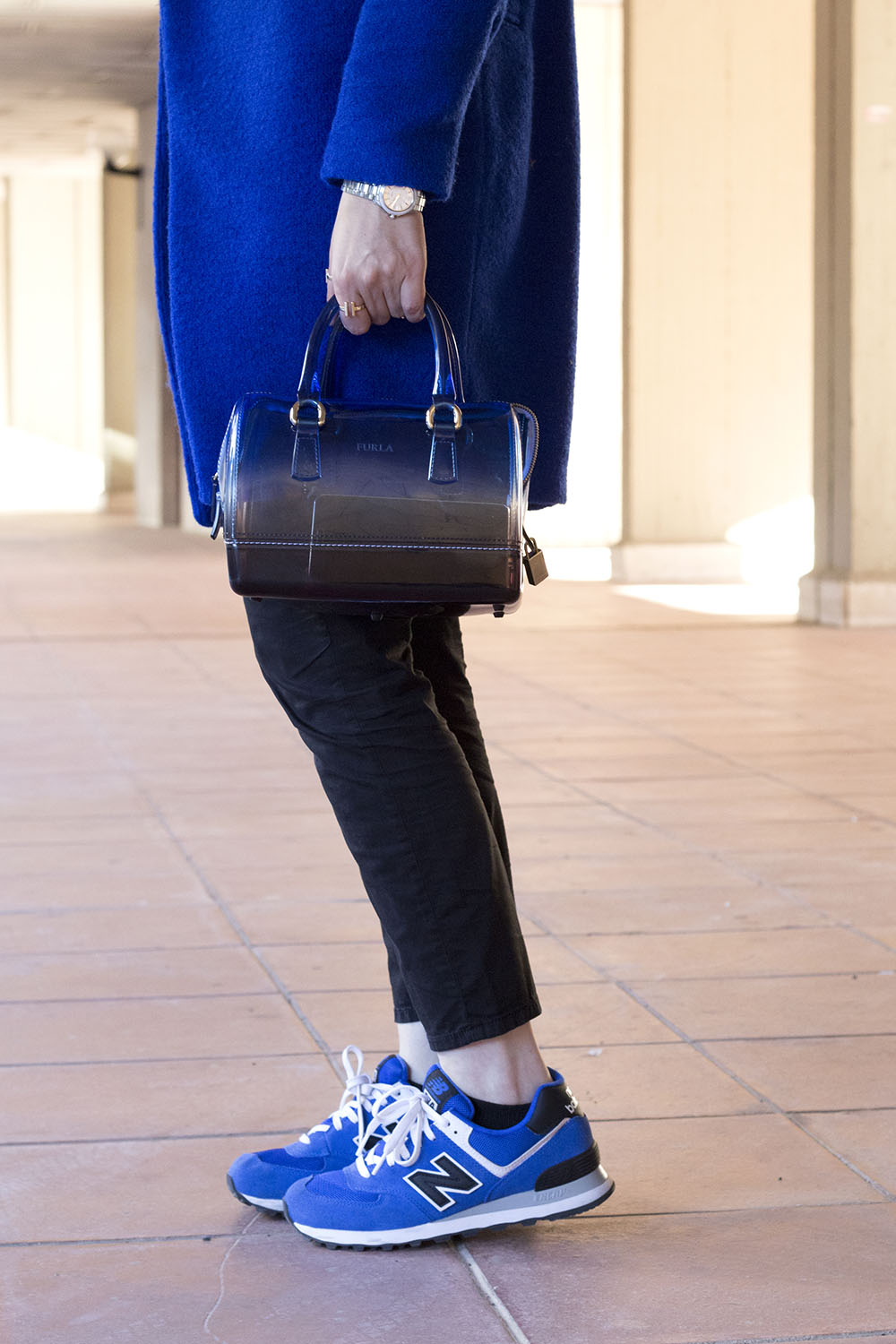 Outfit Cappotto Blu