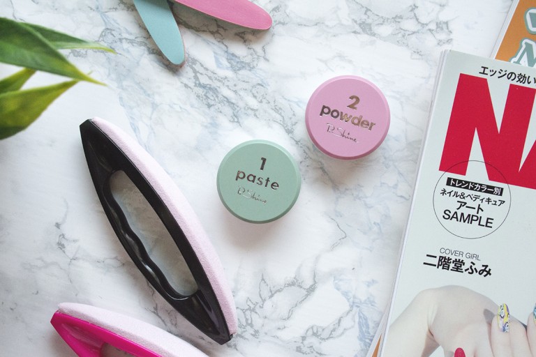 JAPANESE MANICURE FOR WEAK NAILS