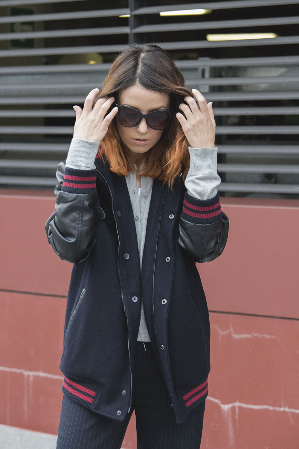 OUTFIT: SCARPE COL FIOCCO E GIACCA COLLEGE