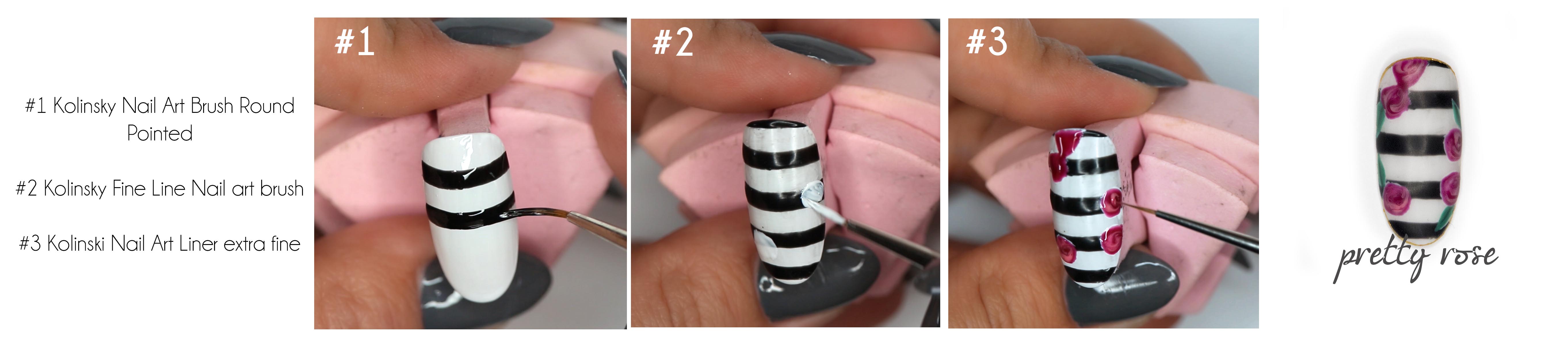 PENNELLI NAIL ART PUNTA SOTTILE