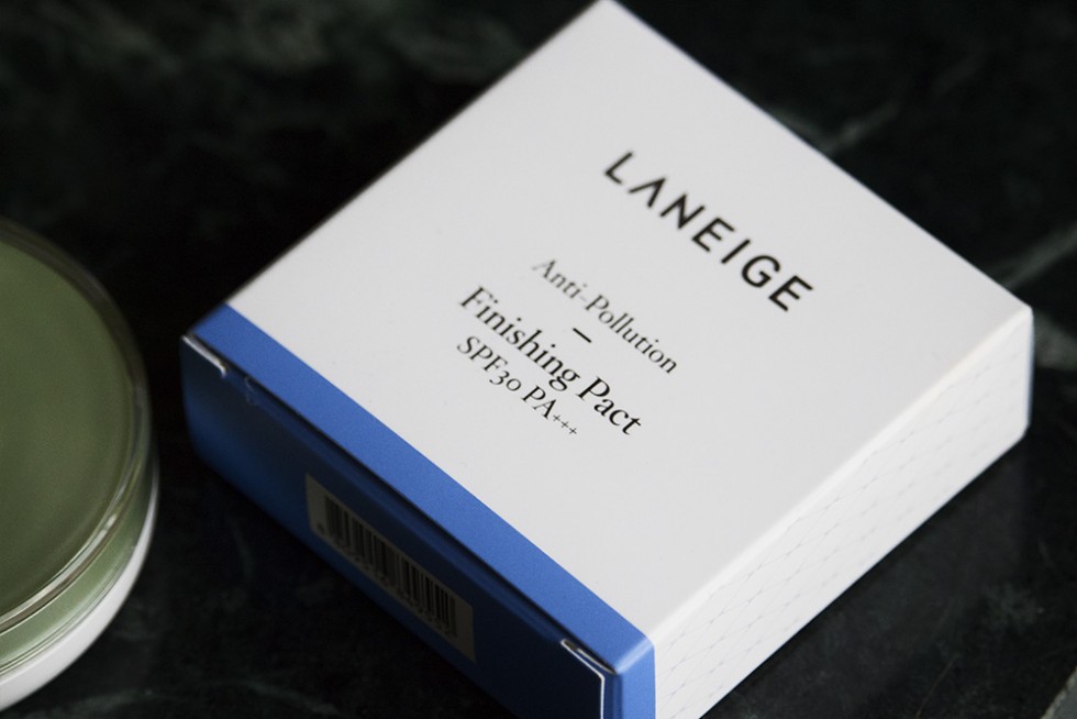 KOREA BEAUTY: LANEIGE ANTI-POLLUTION FINISHING PACT