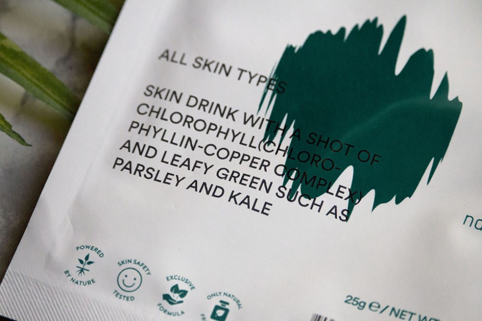 KOREA BEAUTY: E NATURE SQUEEZE GREEN WATERY SHEET MASK