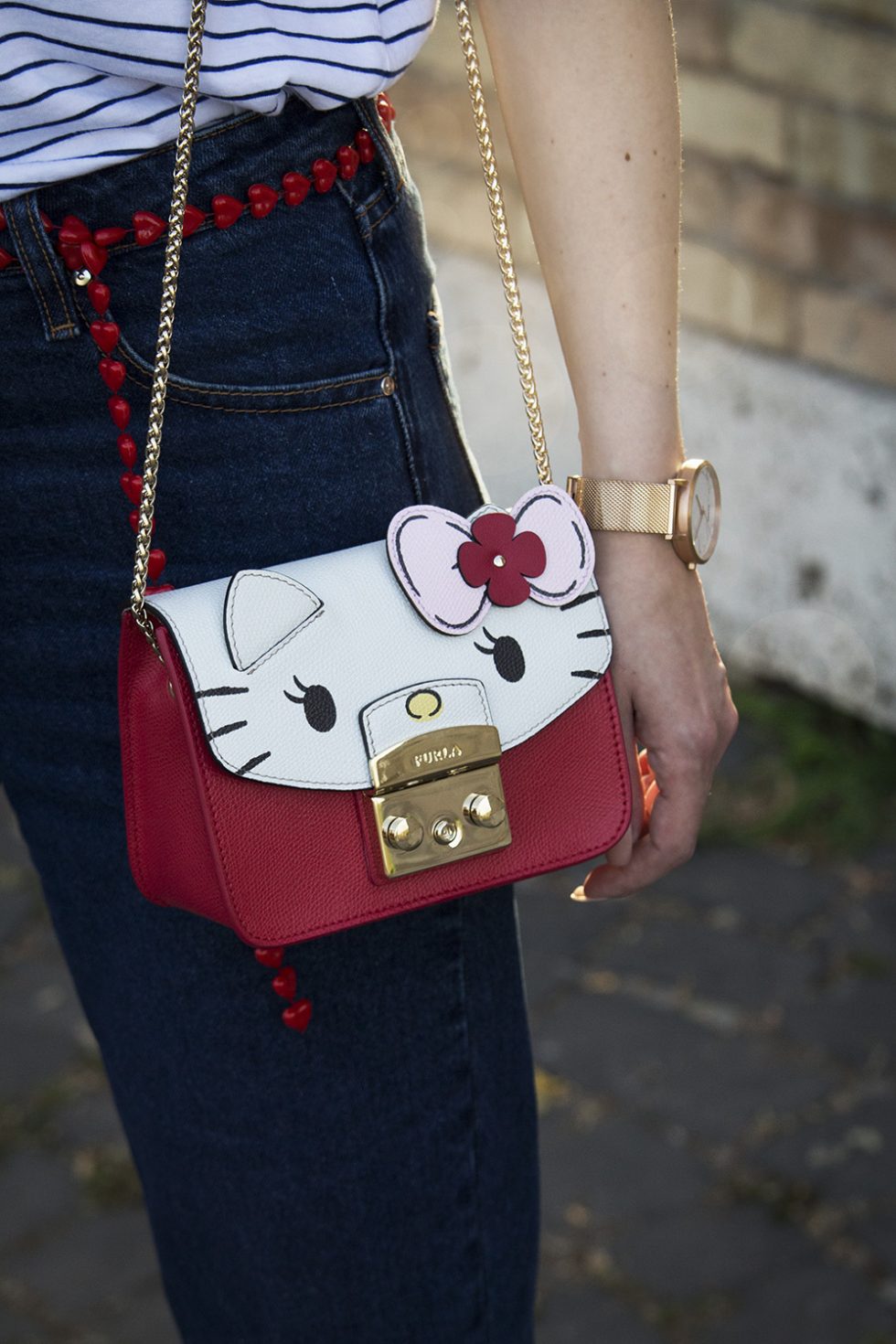 FURLA METROPOLIS HELLO KITTY