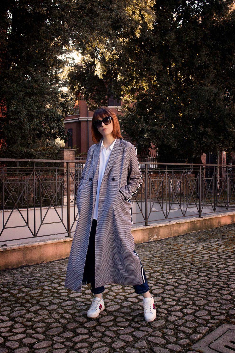 Federica Cimetti La Ragazza dai Capelli Rossi - Outfit Cappotto Shein